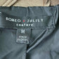 ROMEO & JULIET Bronze Vegan Leather Moto Jacket Size M