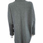 Garnet Hill Gray Wool Cashmere Blend Turtleneck Sweater Size XL