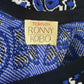 TORN by Ronny Kobo Blue Midi Sweater Dress, day to night dress