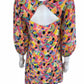 tibi Multi-colored 100% Silk Print Dress Size 2