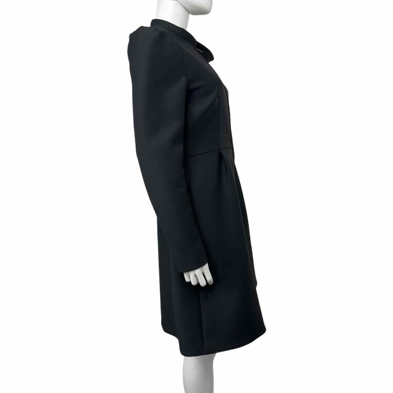 VALENTINO TECHNOCOUTURE Black 2 Piece Dress and Jacket, vintage inspired luxury dress and jacket