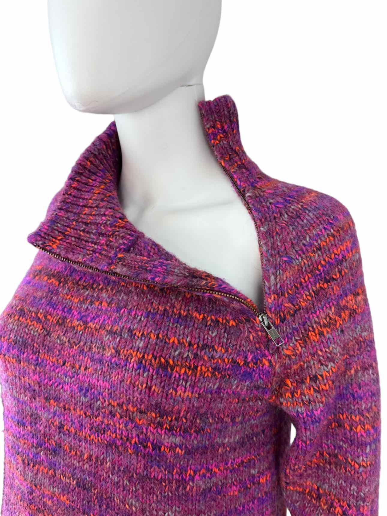 Madewell Purple Wool Alpaca Turtleneck Sweater Size XS