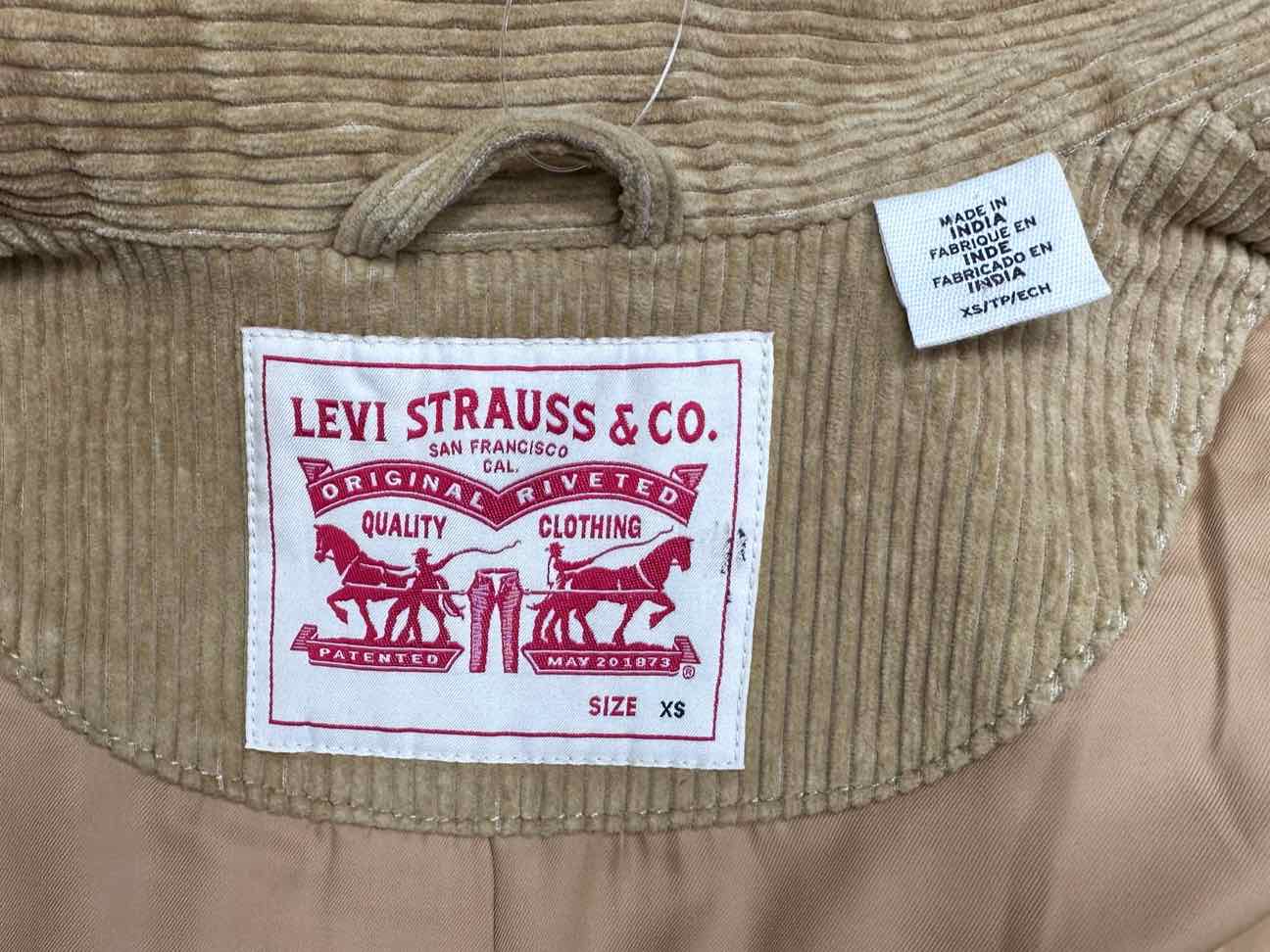 Levi Strauss & Co. Tan Corduroy Blazer Size XS