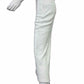 GAUCHERE White Sequin Midi Skirt Size 34