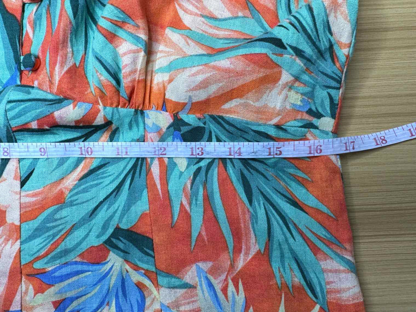 OLIVER BONAS Floral Tropical Print Maxi Dress Size 8