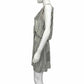 Parker Black & White Print Dress Size L