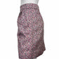 J. Crew Pink Brocade Mini Skirt Size 8
