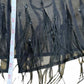 Milla Bell Black Mesh Feather Embellished Jacket Size 6
