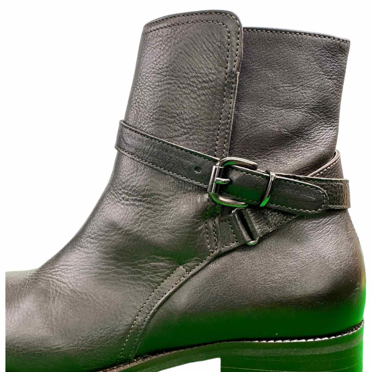 CORDANI Brown Leather BEVERLY Ankle Boot, buckle