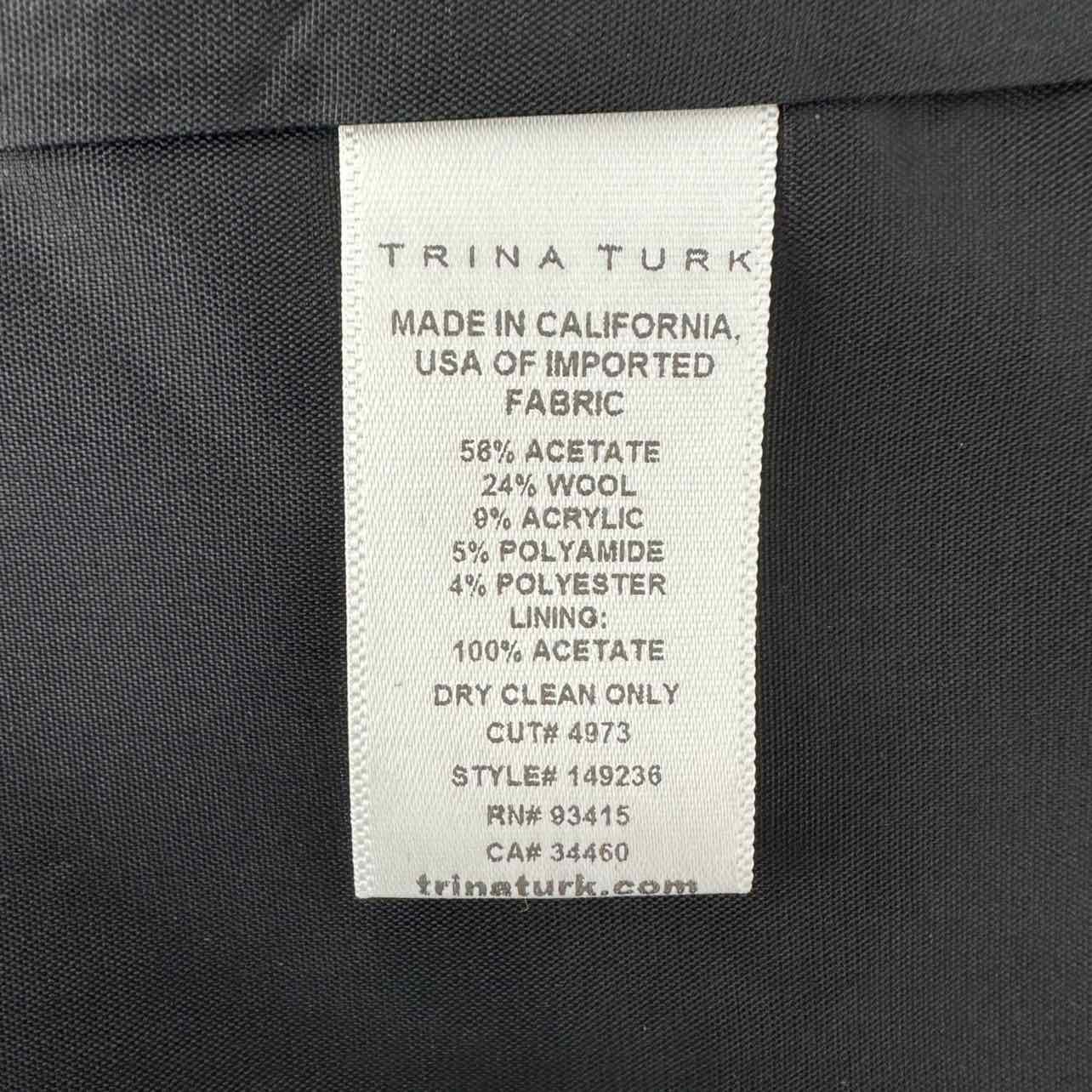 Trina Turk Cheetah Print Dress Size 4
