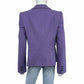 purple virgin wool blazer