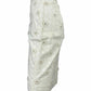 Talbots NWT Cream Floral Eyelet Pencil Skirt Size 6P