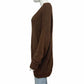 SHOW ME YOUR MUMU Brown Oversized OZZY Sweater Size S