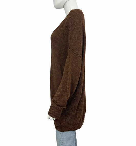 SHOW ME YOUR MUMU Brown Oversized OZZY Sweater Size S