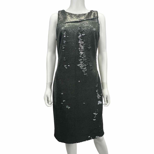 Julia Jordan Olive Sequin Dress Size 8