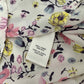 Rebecca Taylor Multi-Colored Silk Floral Print Popover Top Size 4