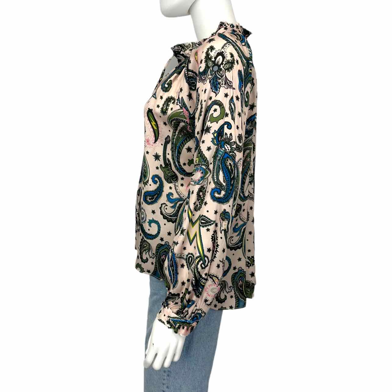 Zadig & Voltaire Theresa Print Paisley Tunic Womens deals XS