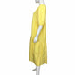 Wilfred Yellow 100% Cotton Midi Dress Size M