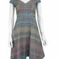 MOULINETTE SOEURS by Anthropologie NWT Houndstooth Fit & Flare Dress Size 0