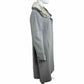Larry Levine Grey Wool/Cashmere Coat Size 12