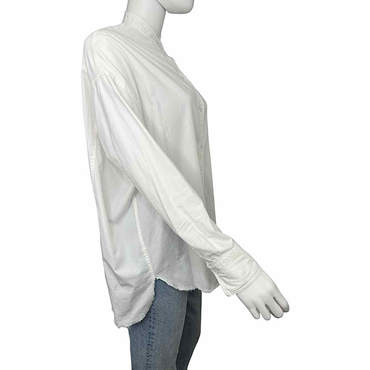 VINCE. White Oversized Top, right side