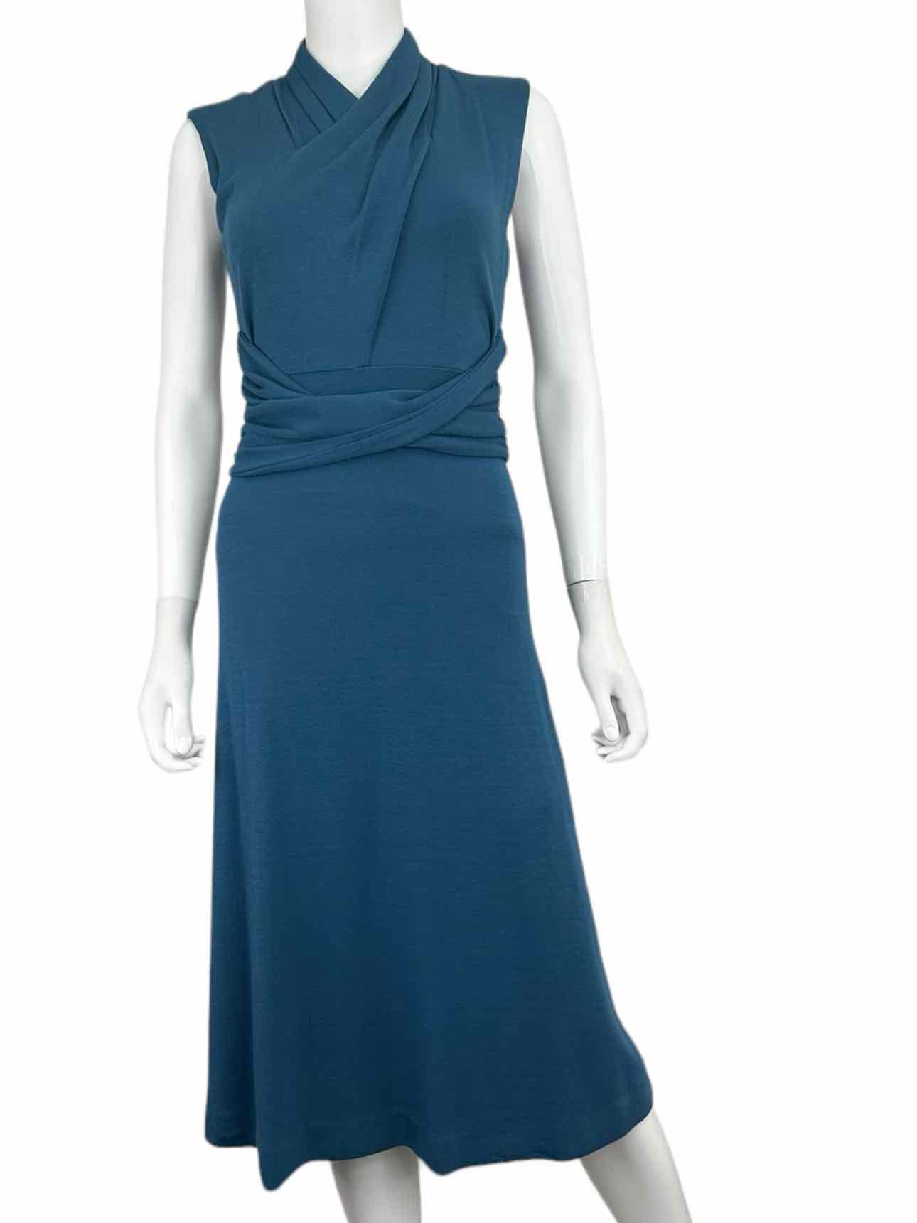 maeve by Anthropologie NWT Teal Midi Dress Size XS