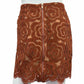 for Love & Lemons NWT Brown ALKO Mini Skirt Size L