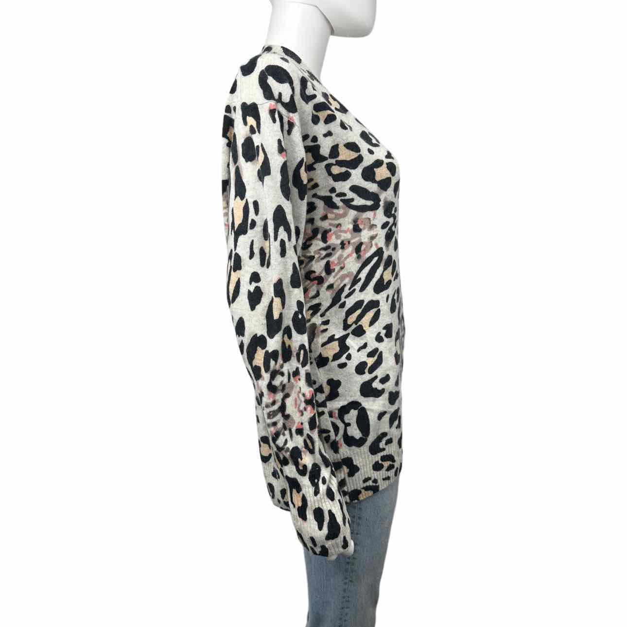 Brochu walker 2024 leopard sweater