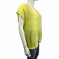 Eileen Fisher Yellow Blouse Size XL