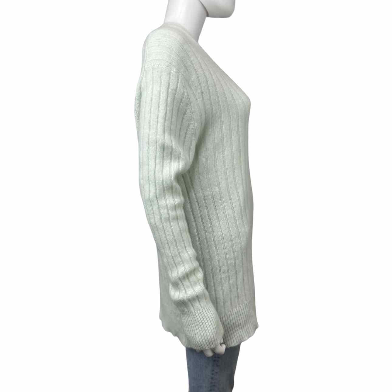 WHITE + WARREN Mint 100% Cashmere Sweater Size L