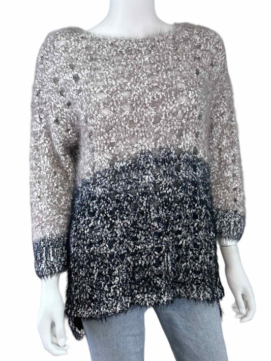 Frank Lyman Color Block Sweater Size M