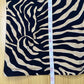 J. McLaughlin Zebra Print Popover Top Size S