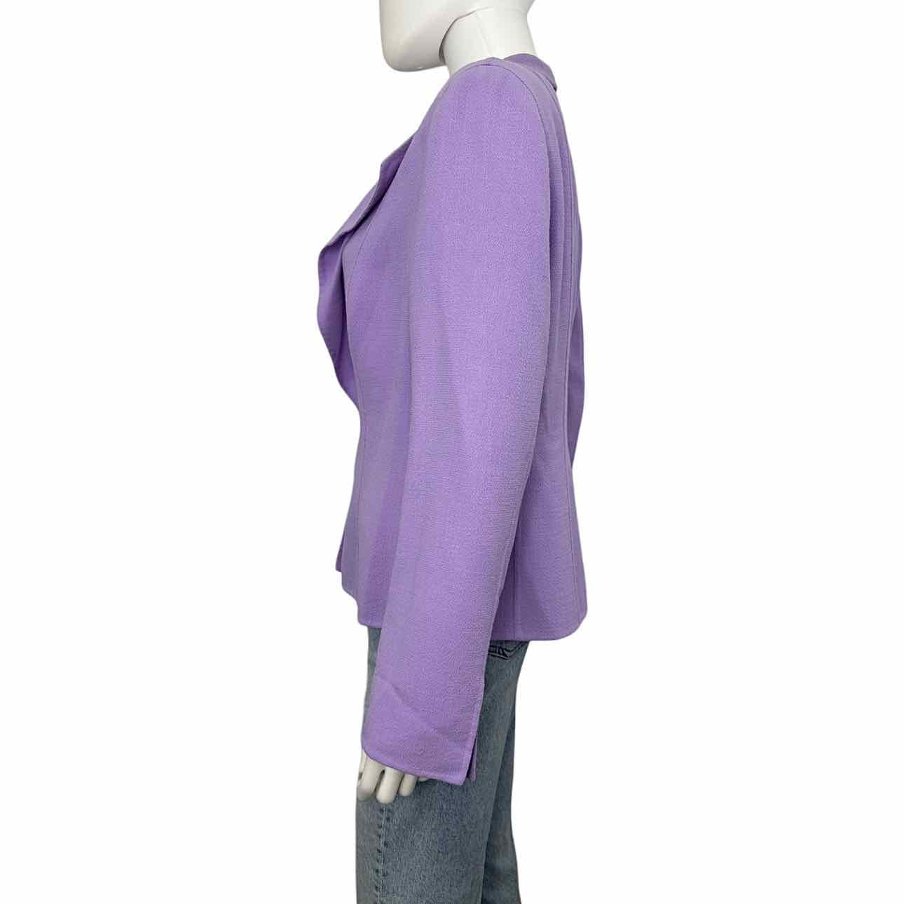 ESCADA Lilac New Wool Jacket, left side view