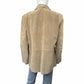 Vintage A. Bernardo Tan Suede Leather Jacket Size L