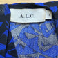 A.L.C Blue Geo Print Dress Size 2