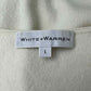 WHITE + WARREN Cream Sweater Tank Size L