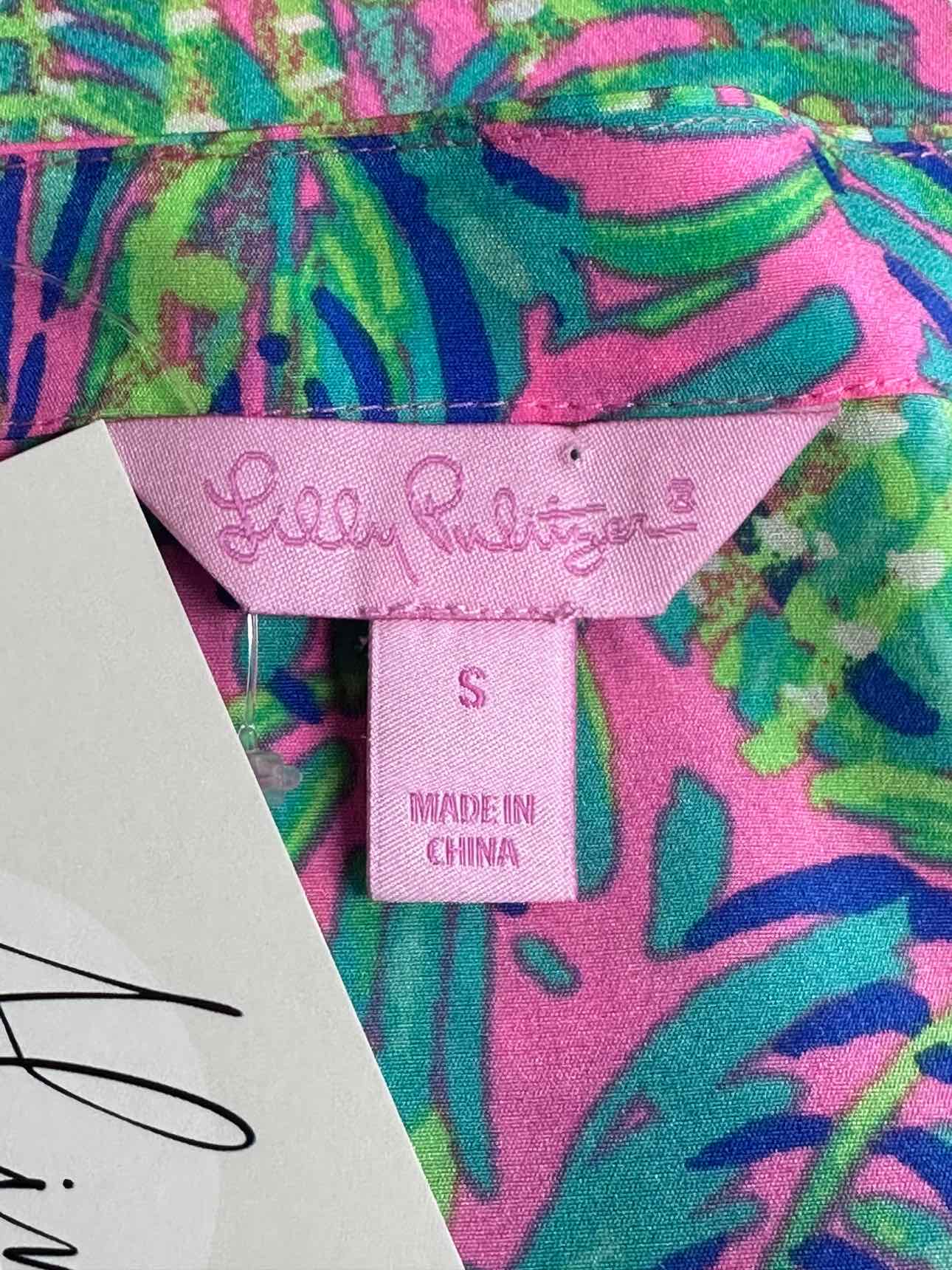 Lilly Pulitzer high quality Silk Blouse Size 6