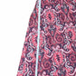 maeve Burgundy Floral Print Dress Size M