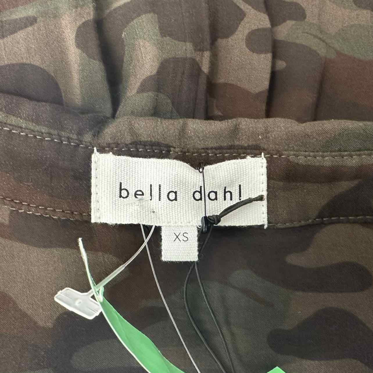 Bella Dahl NWT Green Camo Button-Down Shirt Size XS