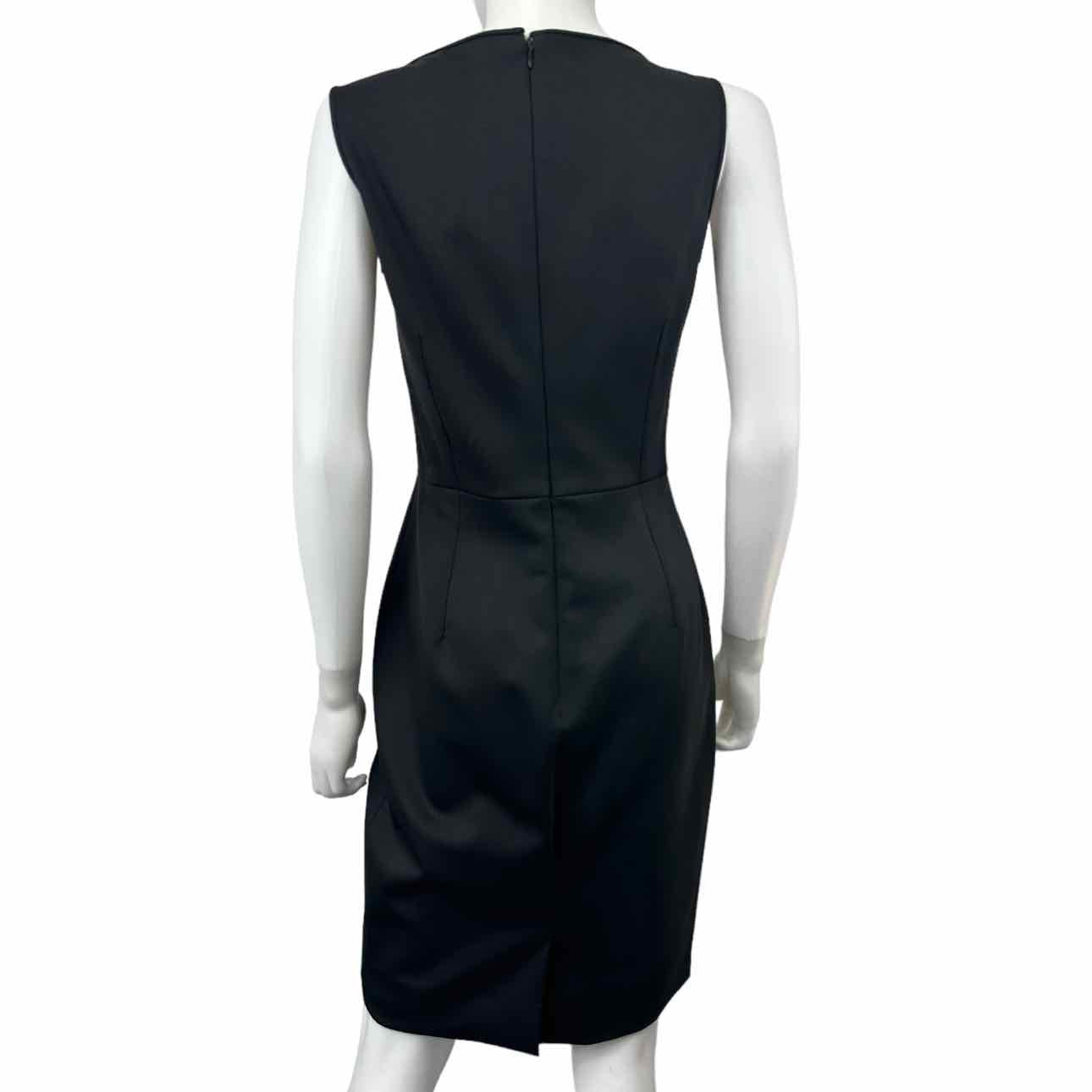 VALENTINO TECHNOCOUTURE Black 2 Piece Dress and Jacket, black designer dress