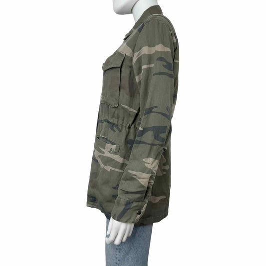 Rails WHITAKER Sage Camouflage Jacket, sherpa lined camo jacket