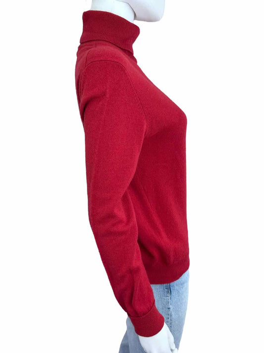 Brooks Brothers Red 100% Cashmere Sweater Size M