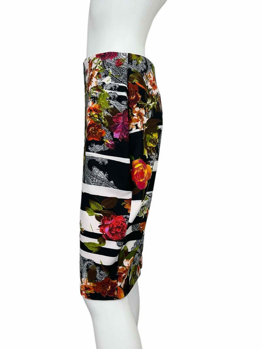 Joseph Ribkoff Floral Print Midi Skirt Size 10