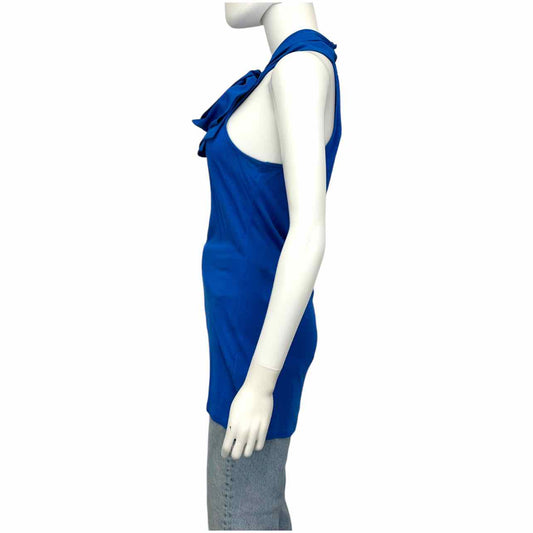 Ted Baker Royal Blue Sleeveless Blouse Size 4