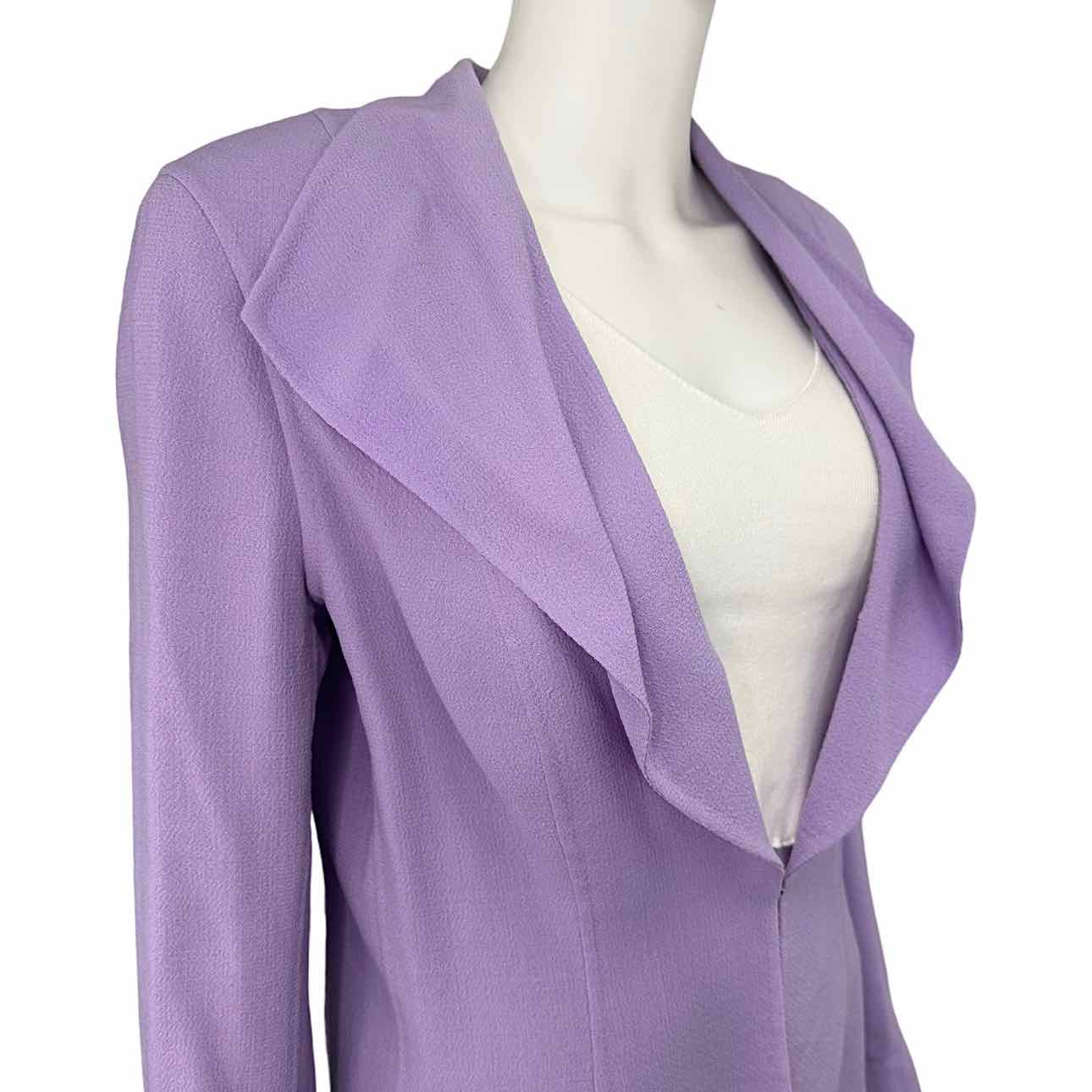 ESCADA Lilac New Wool Jacket, detail view