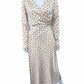 C/MEO Collective NWT Ecru Ditsy Print MOLTEN Dress Size XS