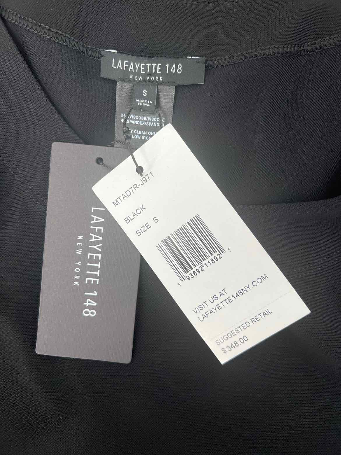 Lafayette 148 New York Black Sleeveless Tunic Size S