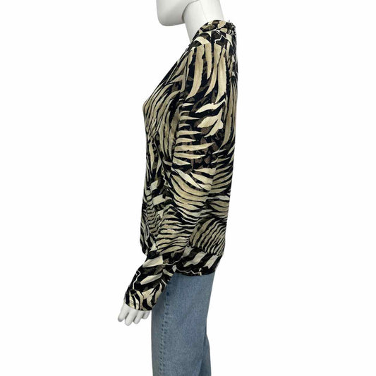 Joseph Ribkoff Zebra Print Blouse Size 12