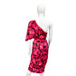 Do & Be Floral One-Shoulder Cocktail Dress Size M